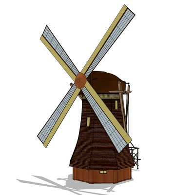 modern windmill