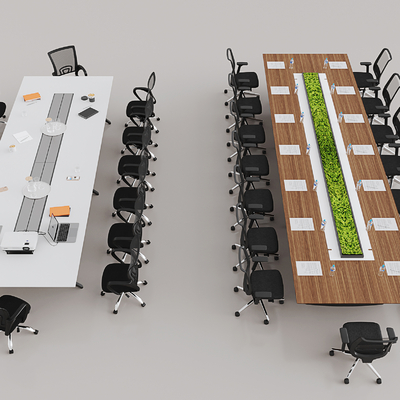 Conference tables and chairs