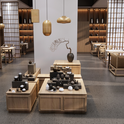 New Chinese Teahouse Tea Room