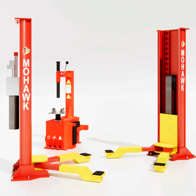 Car lift tire pick machine