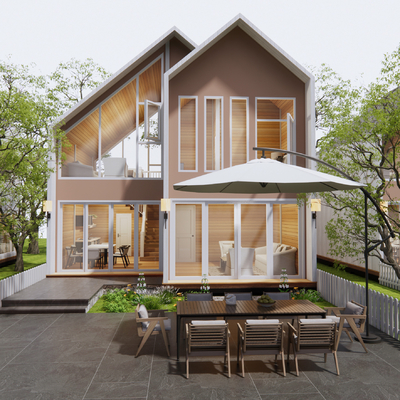 Modern Wooden House Homestay