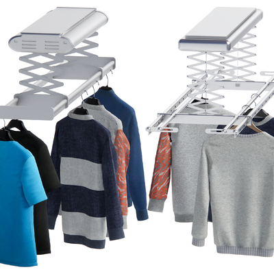 Electric clothes hanger electric clothes rail