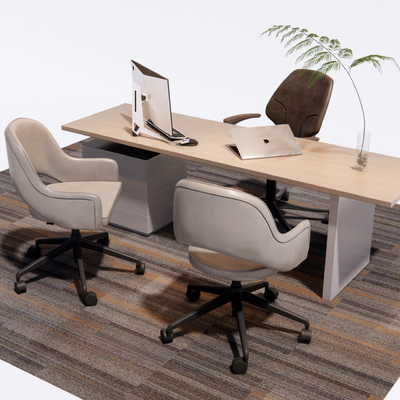 office desk and chair for manager