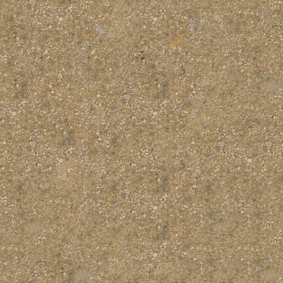 Brown gravel ground sand gravel