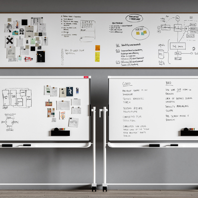 Display Board Office Whiteboard Mobile Whiteboard