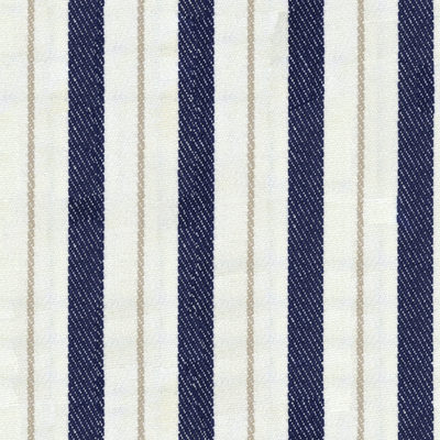 Blue and white fabric