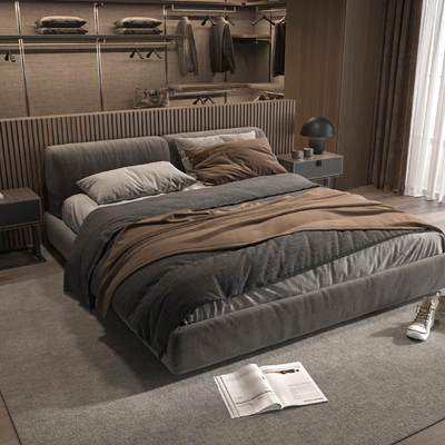 Minotti double bed