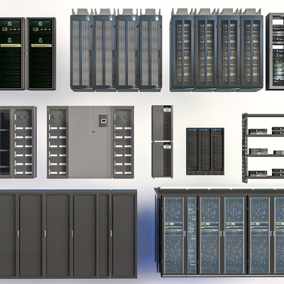 Modern Server Cabinet Room Server