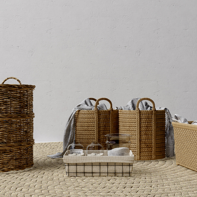 Storage Basket Rattan Laundry Basket Storage Basket