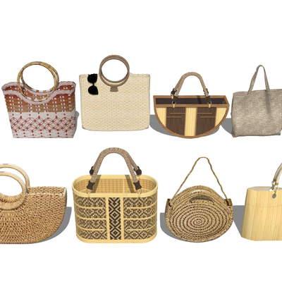 Woven Handbag Women's Bag