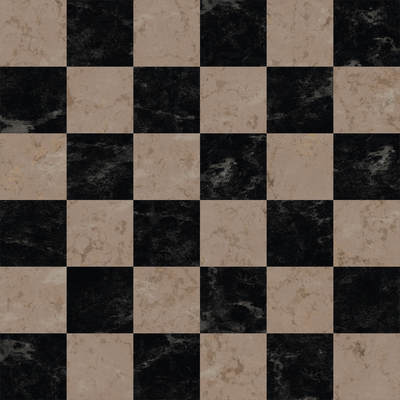 Marble floor tile