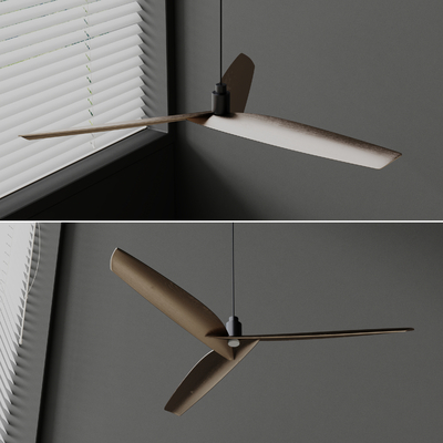 Modern ceiling fan ceiling lamp