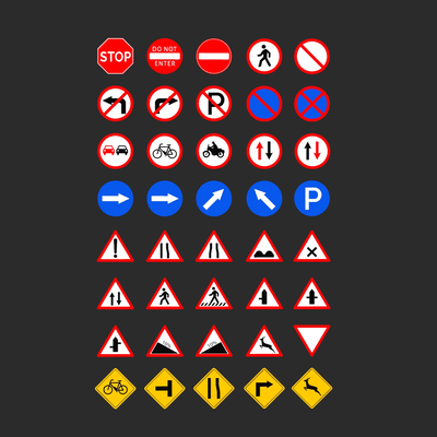 Traffic Signs, Warning Signs, Road Signs