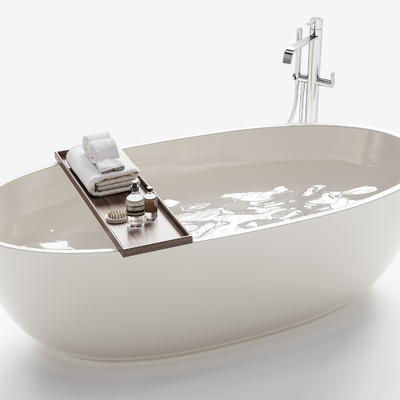 Modern bathtub faucet