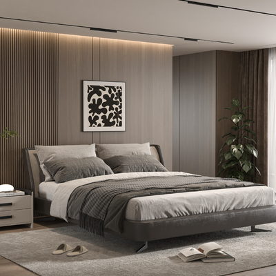 Minotti double bed