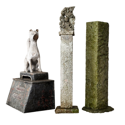 Chinese-style Pillar Horse-tied Pile Stone Pillar Sculpture