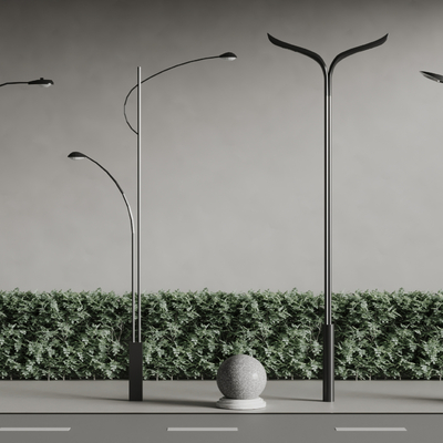 Modern Street Light Garden Light High Pole Light Roadblock