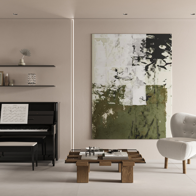 Modern Decorative Painting Hanging Painting Piano