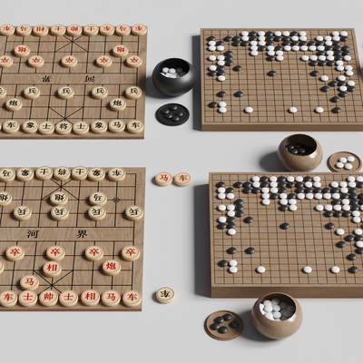 Modern Go Chess Chessboard