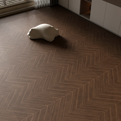 Warm color wood floor