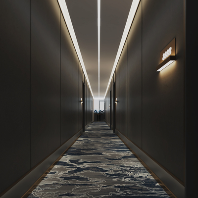 Hotel Room Corridor