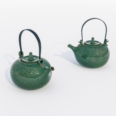 porcelain tea set teapot