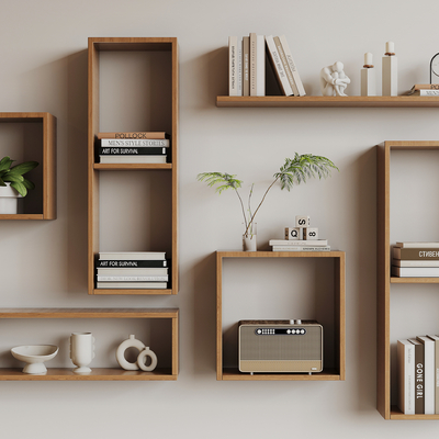 Modern Wall Cabinet Storage Rack