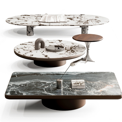 Minotti marble coffee table