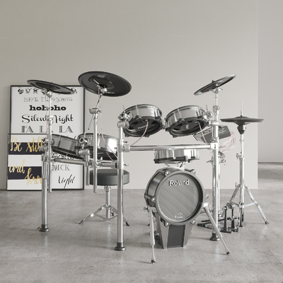 Modern drum set