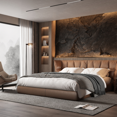 Minotti Bedroom Double Bed