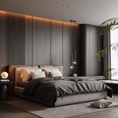 Minotti Bedroom Double Bed