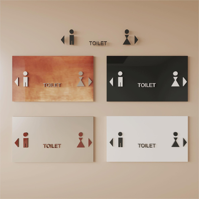 Toilet Symbol Sign