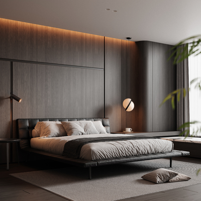 Minotti Bedroom Double Bed