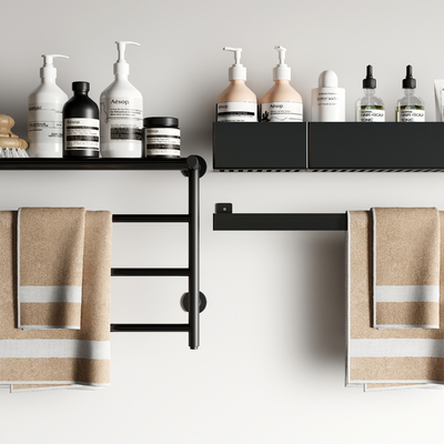 Modern Towel Rack Bathroom Small Bath Products