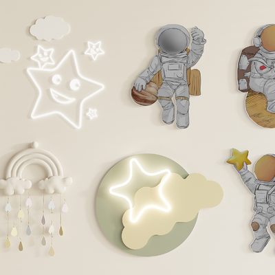 Modern Children's Wall Hanging Ornaments Astronaut