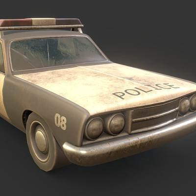 Old Police Car