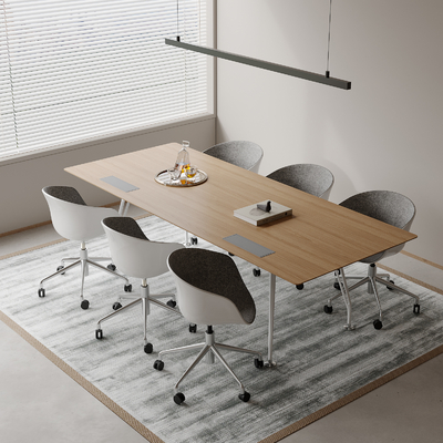 modern office desk and chair