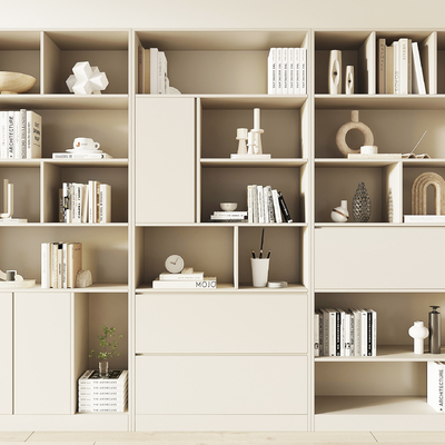 Modern Bookcase Bookshelf Locker