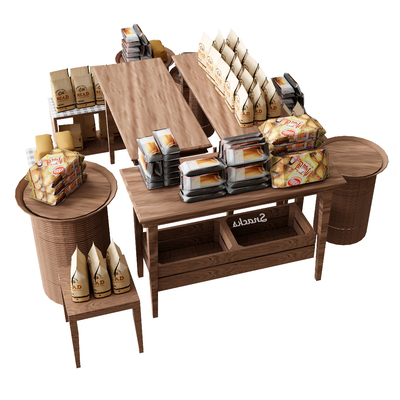 Bakery display desktop bag cabinet