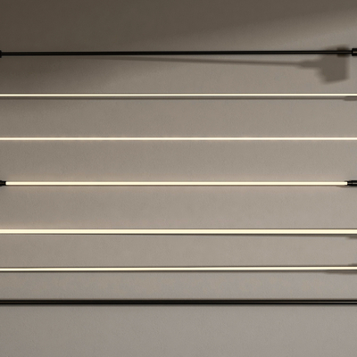 Modern Skyline Light Steel Wire Strip