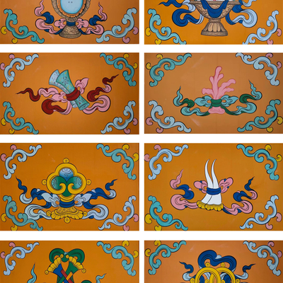 Tibetan ethnic style painting