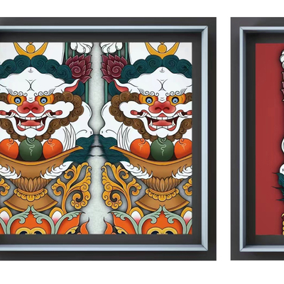 Tibetan Ethnic Style Hanging Painting