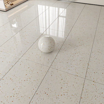 Light terrazzo tiles