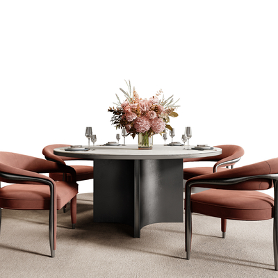 Minotti Dining Table and Chair