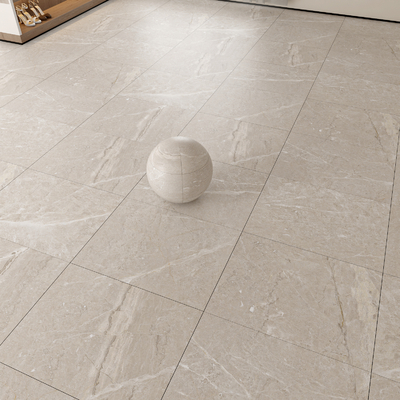 Warm gray floor tile matte tile marble floor tile