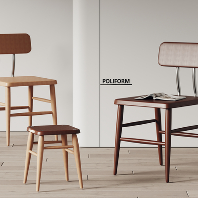 poliform Dining Chair Lounge Chair Stool