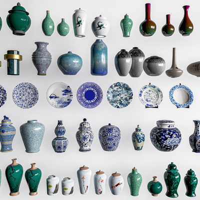 New Chinese-style Ceramic Ware