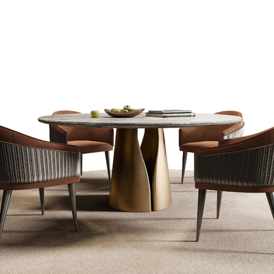 Minotti Dining Table and Chair