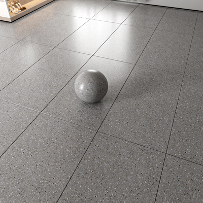 gray terrazzo tile