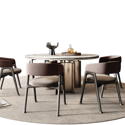 Minotti Dining Table and Chair